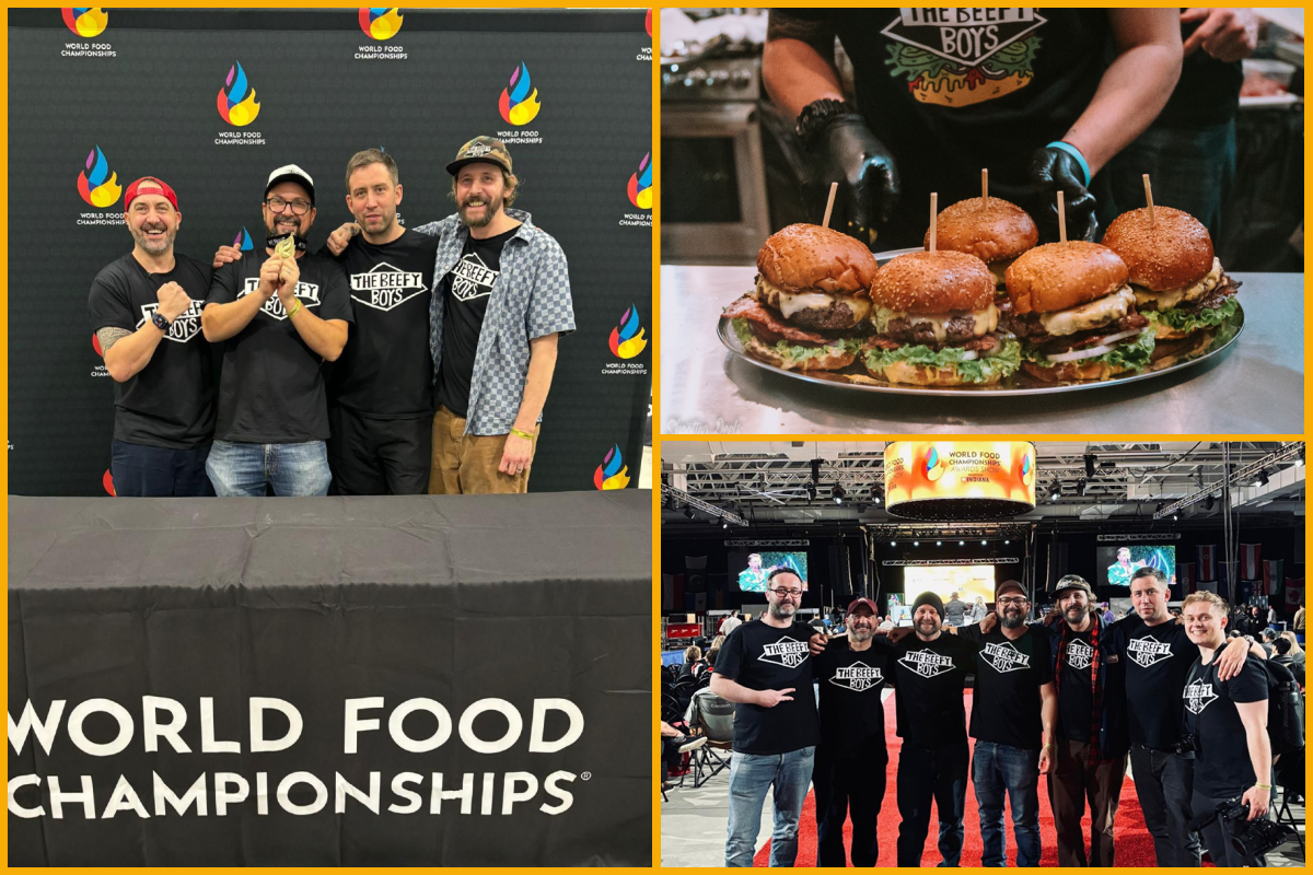 The Beefy Boys win fourth best burger in the world!